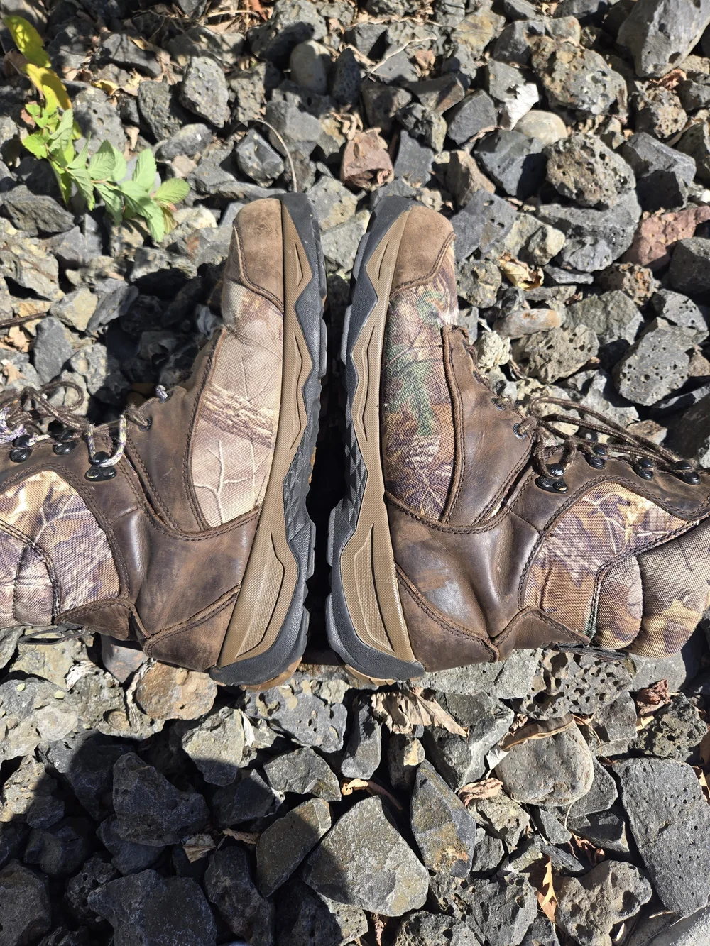 Rocky Men’s Brown Camo Waterproof Hunting Boots